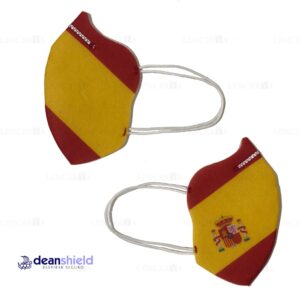 MASCARILLA HIGIÉNICA MUJER DEANSHIELD ESPAÑA BANDERA